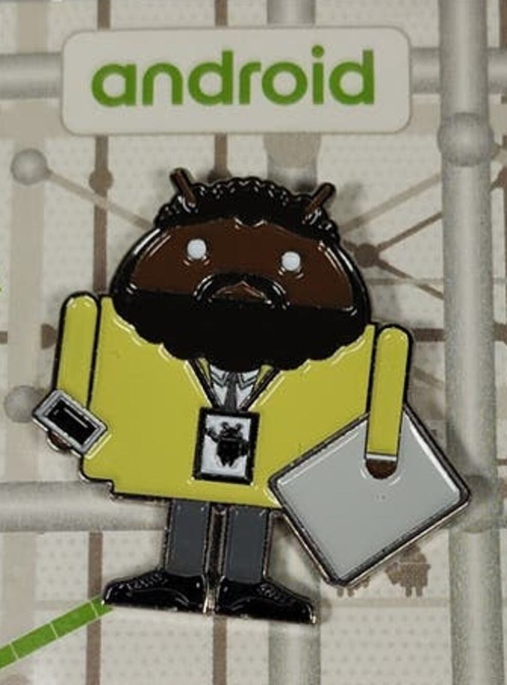 2018 Google Android MWC Limited Edition Pin Google Employee Manager Professional